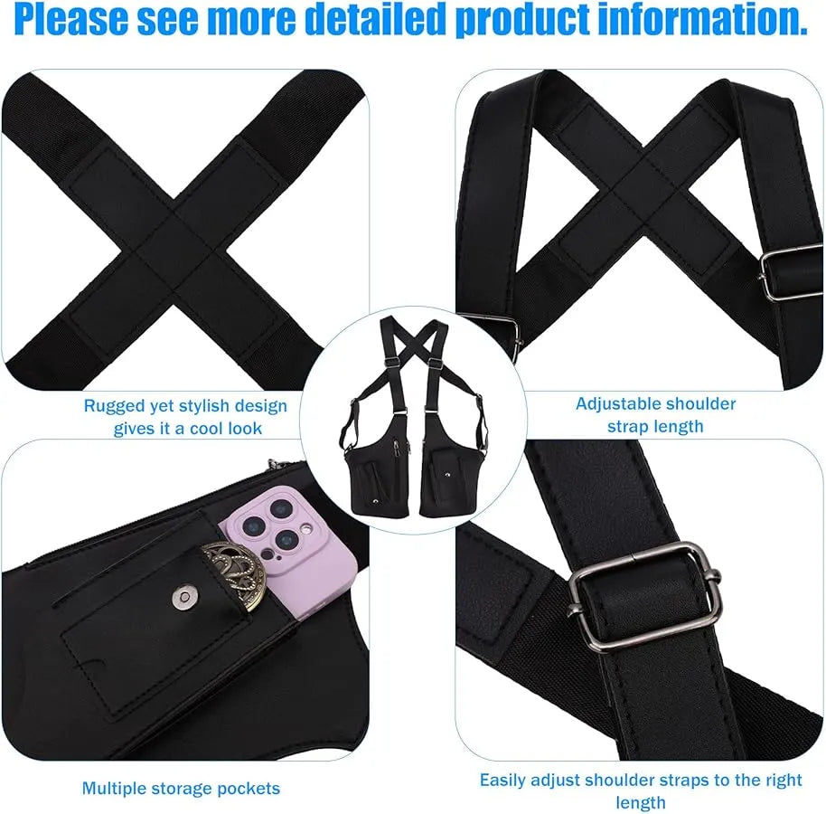 Multi-Pocket Outdoor Chest Vest Bag