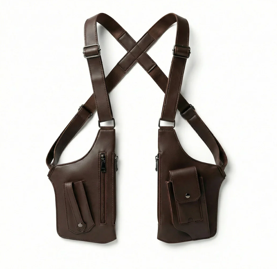 Multi-Pocket Outdoor Chest Vest Bag