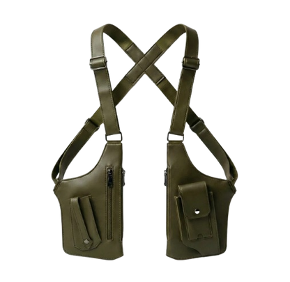 Multi-Pocket Outdoor Chest Vest Bag