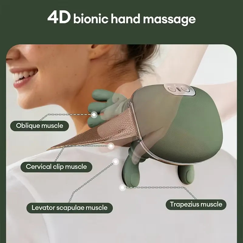 4D Biomimetic Neck & Shoulder Massager