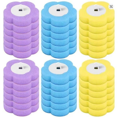 Disposable Toilet Brush,Toilet Bowl Cleaning System with Disposable Wand, Brush Holder and Refills